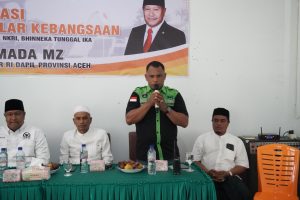 TGK Ahmada Sosialisasi 4 Pilar Kebangsaan di Hadapan Komunitas RAPI